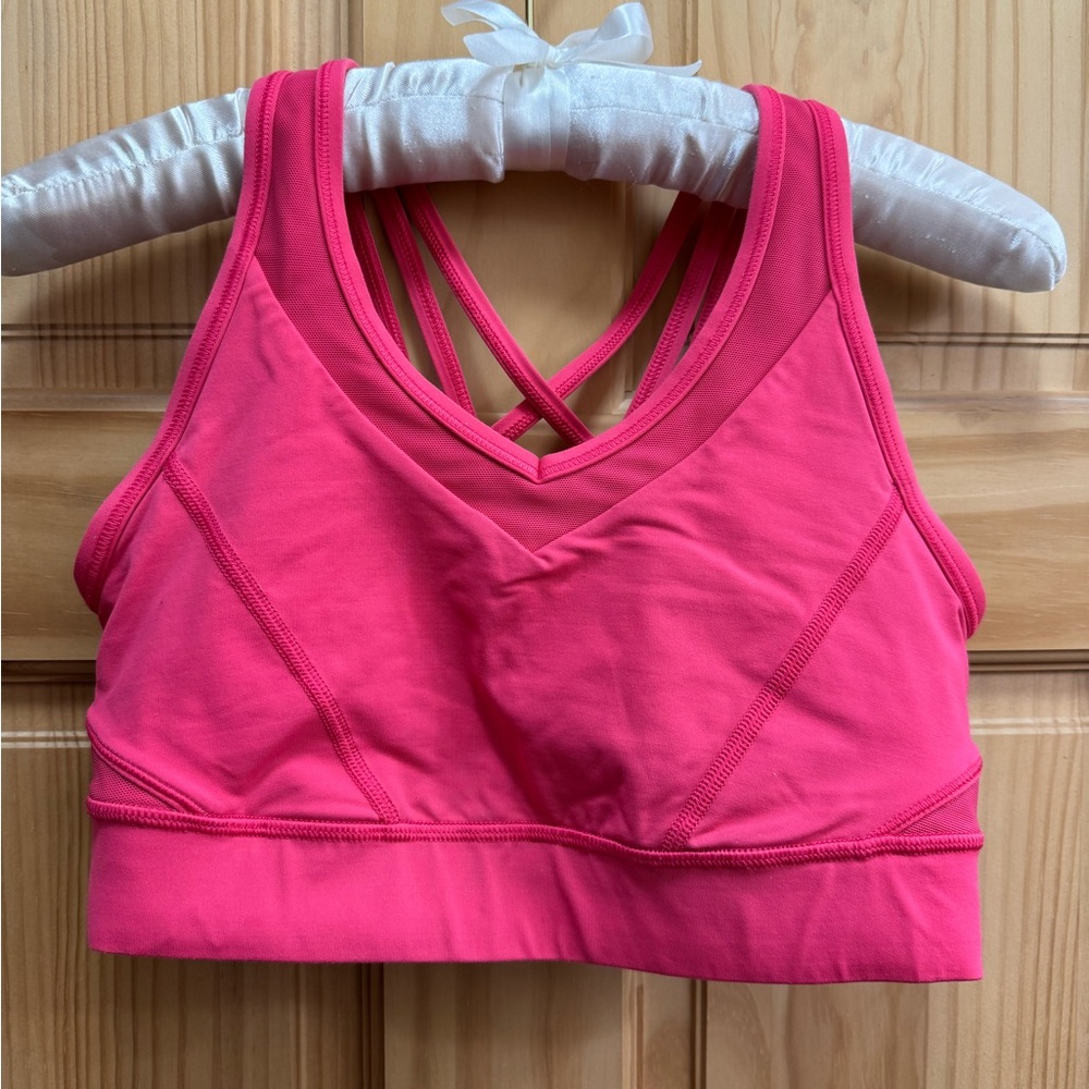Lululemon Pink Sports Bra